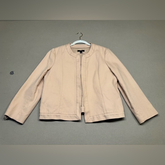 Ann Taylor Khaki Blazer - Picture 1 of 6